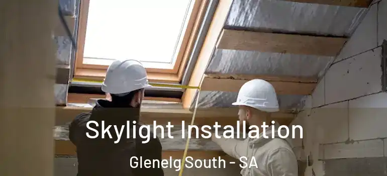 Skylight Installation Glenelg South - SA