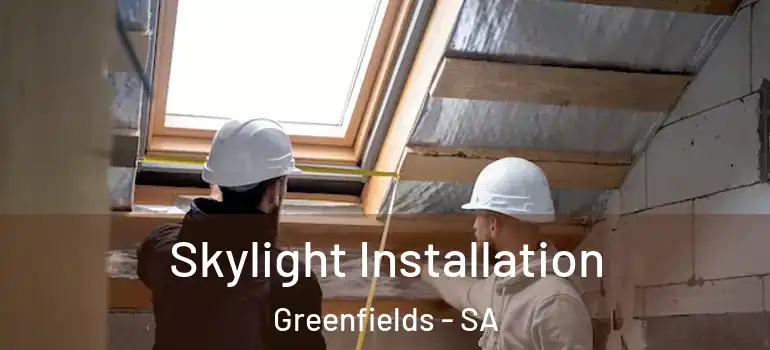 Skylight Installation Greenfields - SA