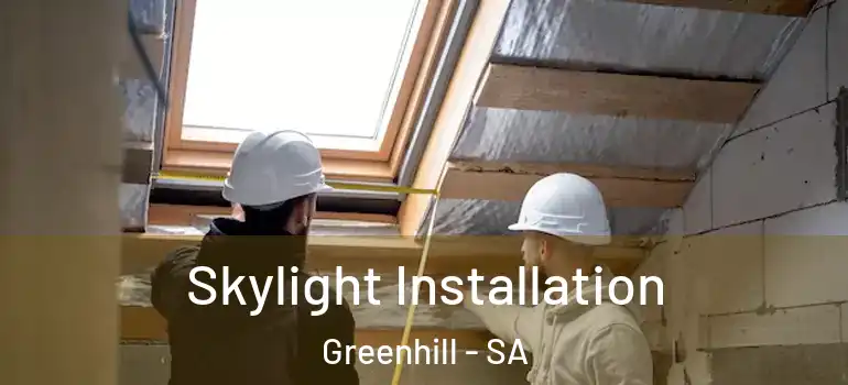 Skylight Installation Greenhill - SA