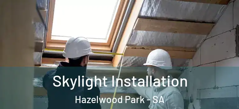 Skylight Installation Hazelwood Park - SA