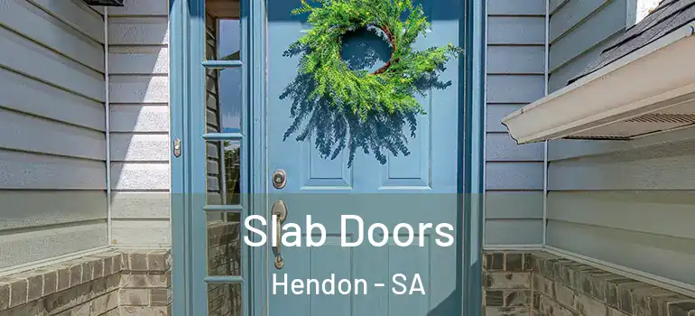 Slab Doors Hendon - SA