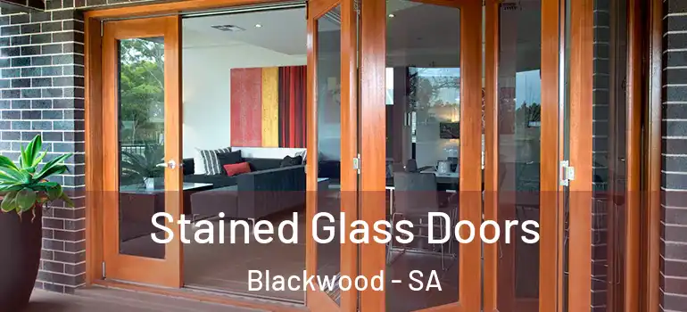 Stained Glass Doors Blackwood - SA