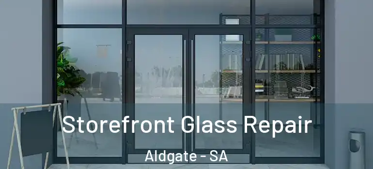 Storefront Glass Repair Aldgate - SA