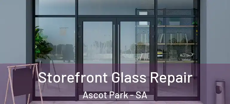 Storefront Glass Repair Ascot Park - SA