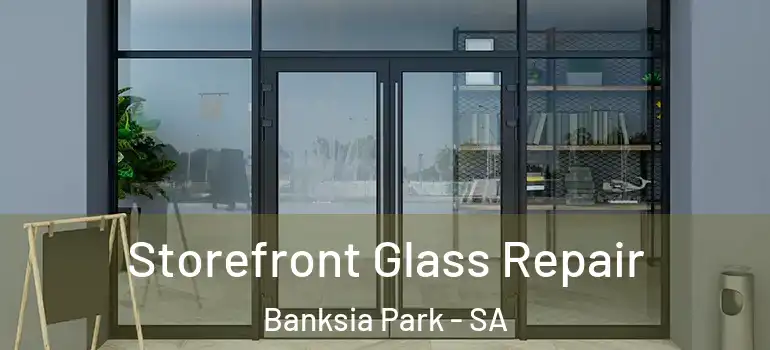 Storefront Glass Repair Banksia Park - SA