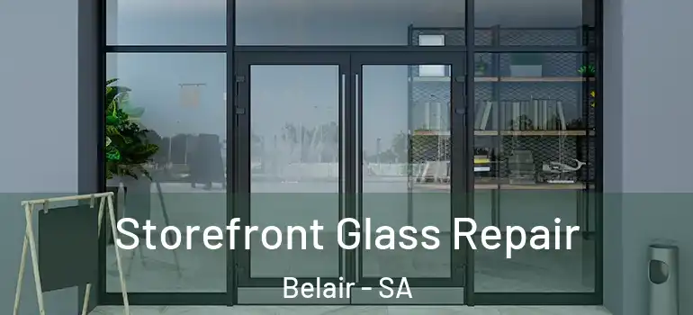 Storefront Glass Repair Belair - SA