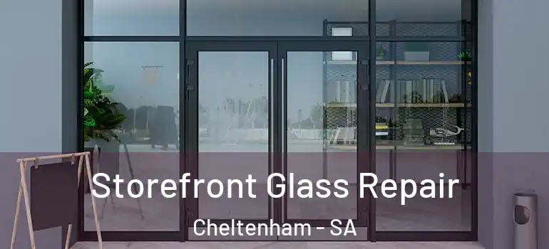 Storefront Glass Repair Cheltenham - SA