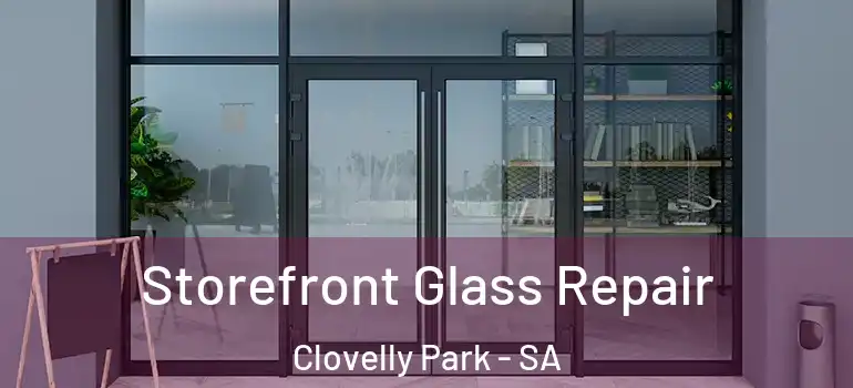 Storefront Glass Repair Clovelly Park - SA
