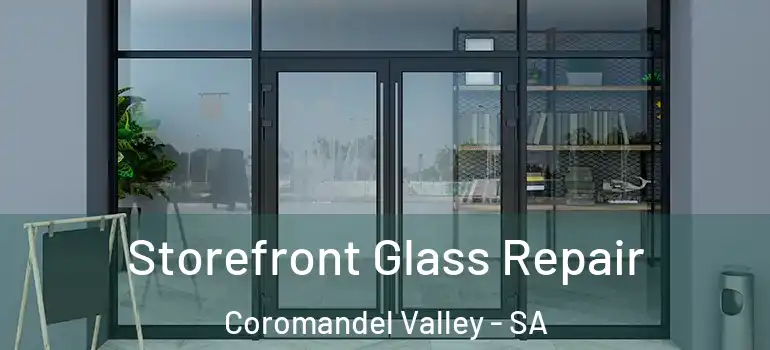 Storefront Glass Repair Coromandel Valley - SA
