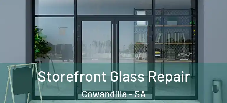 Storefront Glass Repair Cowandilla - SA