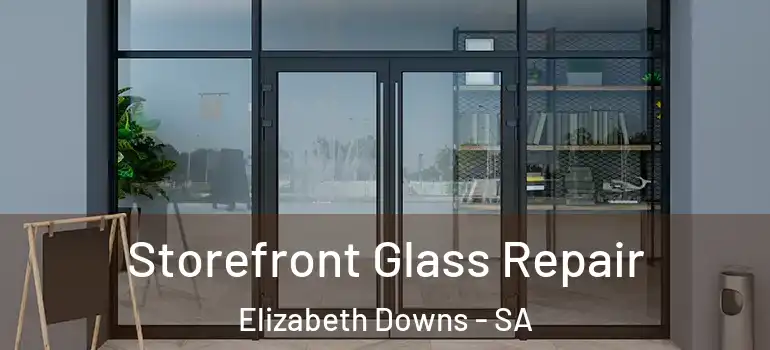 Storefront Glass Repair Elizabeth Downs - SA
