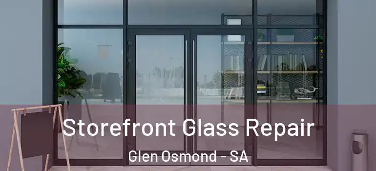 Storefront Glass Repair Glen Osmond - SA
