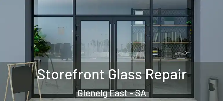 Storefront Glass Repair Glenelg East - SA
