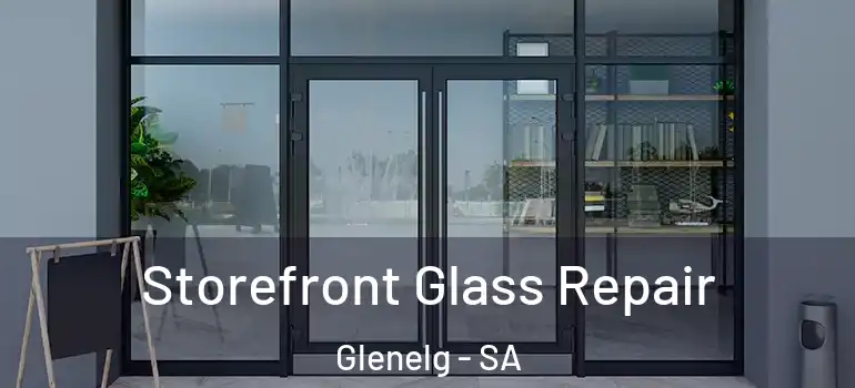 Storefront Glass Repair Glenelg - SA