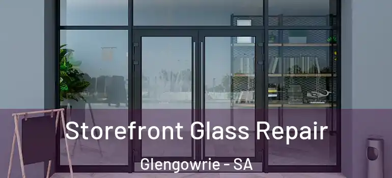 Storefront Glass Repair Glengowrie - SA