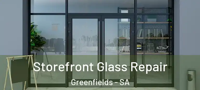 Storefront Glass Repair Greenfields - SA