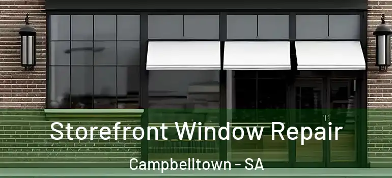 Storefront Window Repair Campbelltown - SA