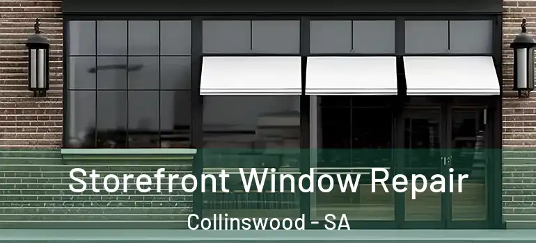 Storefront Window Repair Collinswood - SA