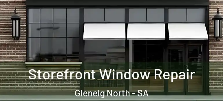 Storefront Window Repair Glenelg North - SA