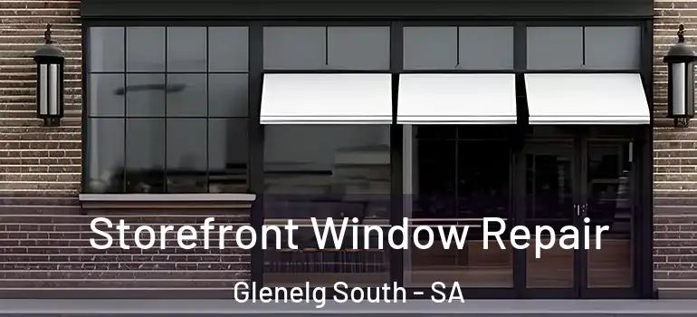 Storefront Window Repair Glenelg South - SA