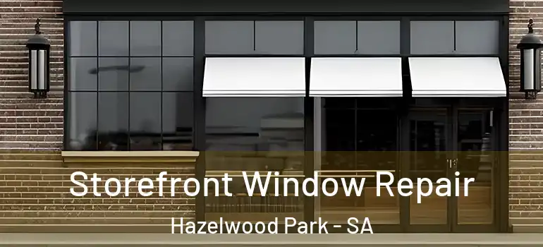 Storefront Window Repair Hazelwood Park - SA