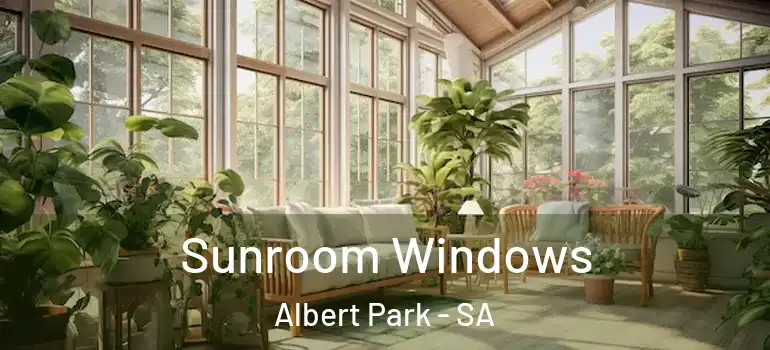 Sunroom Windows Albert Park - SA