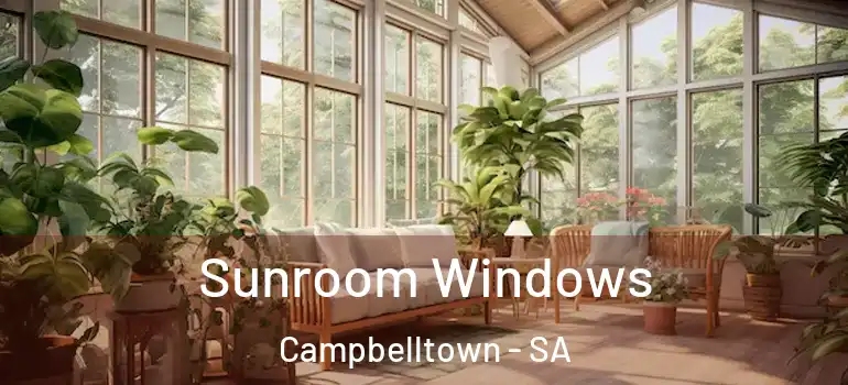 Sunroom Windows Campbelltown - SA