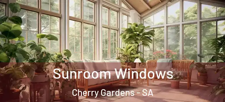 Sunroom Windows Cherry Gardens - SA