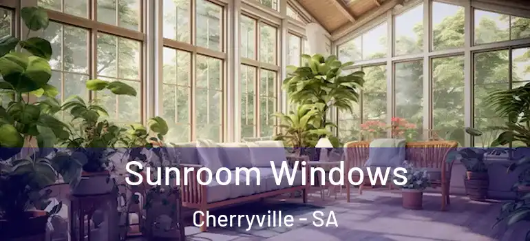 Sunroom Windows Cherryville - SA