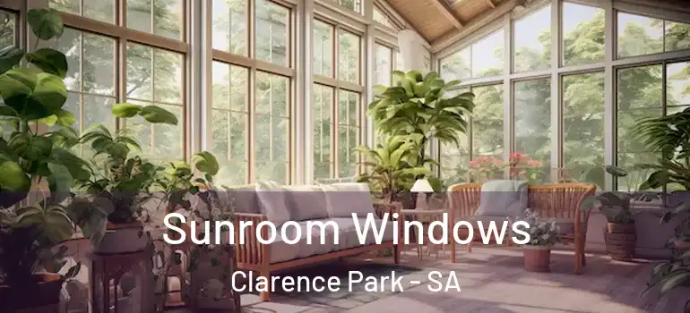 Sunroom Windows Clarence Park - SA