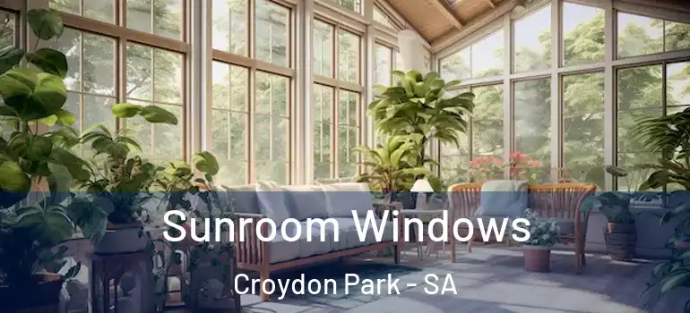 Sunroom Windows Croydon Park - SA
