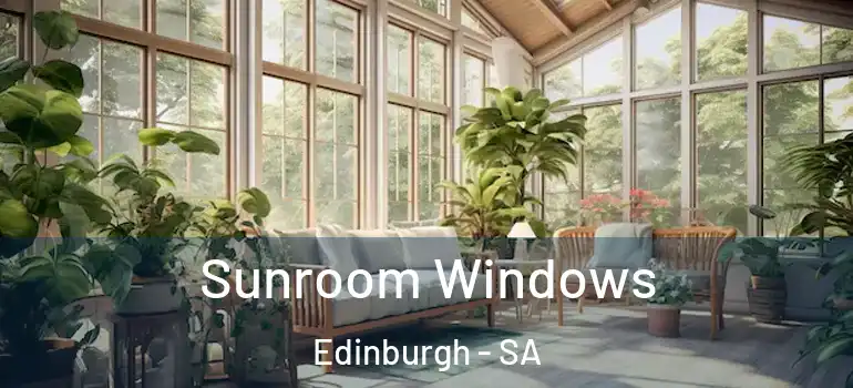 Sunroom Windows Edinburgh - SA