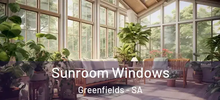 Sunroom Windows Greenfields - SA