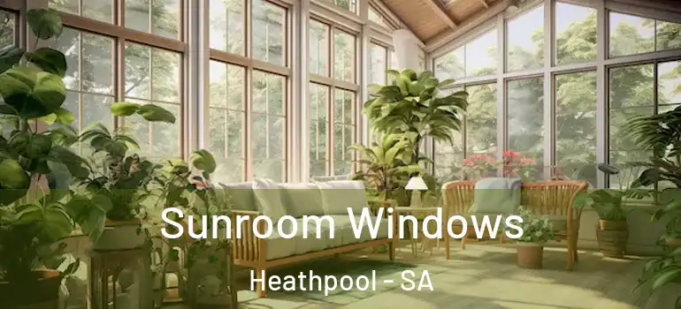 Sunroom Windows Heathpool - SA