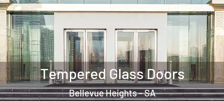 Tempered Glass Doors Bellevue Heights - SA