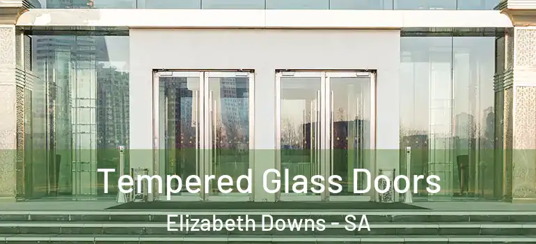 Tempered Glass Doors Elizabeth Downs - SA