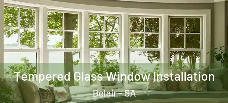 Tempered Glass Window Installation Belair - SA