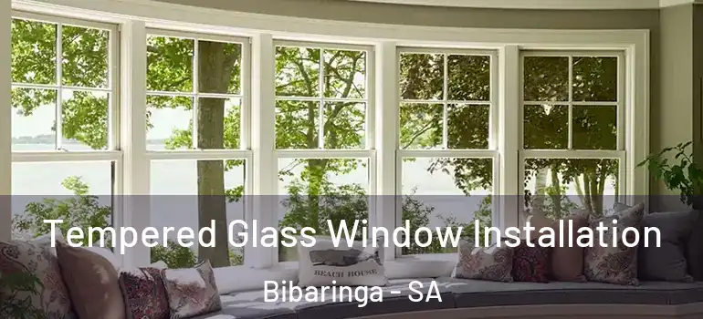 Tempered Glass Window Installation Bibaringa - SA