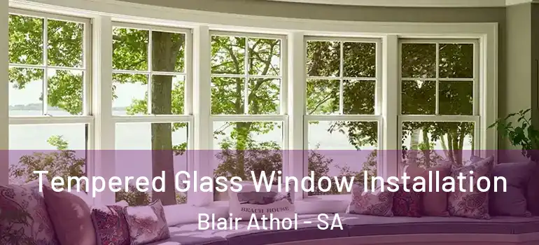 Tempered Glass Window Installation Blair Athol - SA