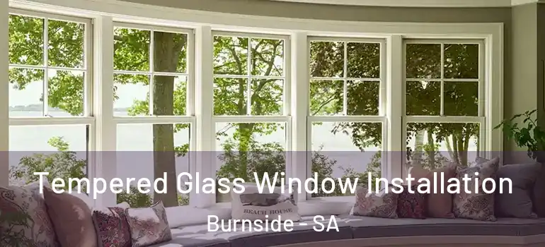 Tempered Glass Window Installation Burnside - SA