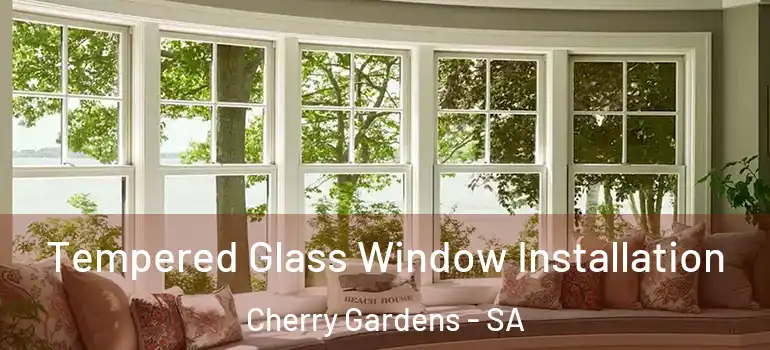 Tempered Glass Window Installation Cherry Gardens - SA
