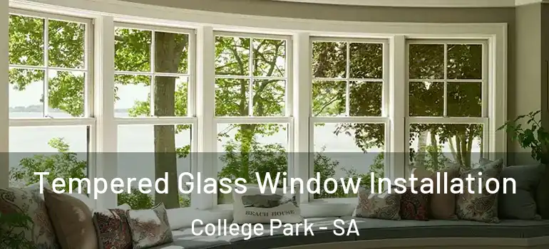 Tempered Glass Window Installation College Park - SA
