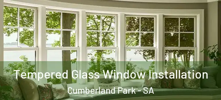 Tempered Glass Window Installation Cumberland Park - SA