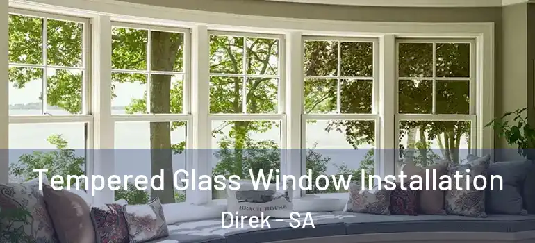 Tempered Glass Window Installation Direk - SA