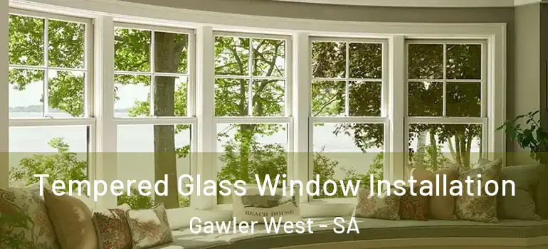 Tempered Glass Window Installation Gawler West - SA