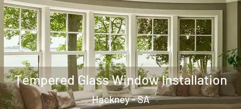 Tempered Glass Window Installation Hackney - SA