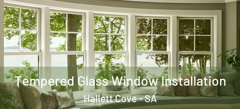 Tempered Glass Window Installation Hallett Cove - SA