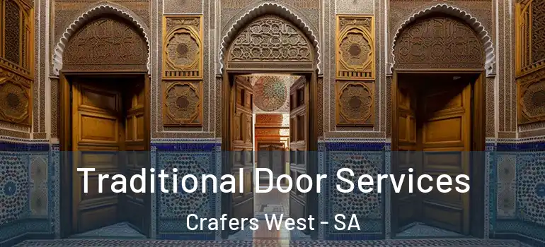 Traditional Door Services Crafers West - SA