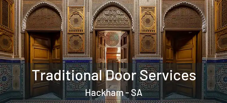 Traditional Door Services Hackham - SA