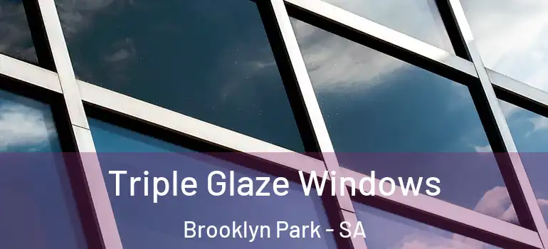Triple Glaze Windows Brooklyn Park - SA